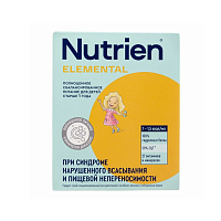Нутриэн Элементаль со вкусом ванили 350 г №1